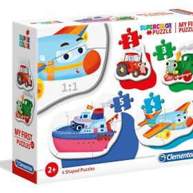 Clementoni 20811 2345 Parça My First Puzzle Means of Transport