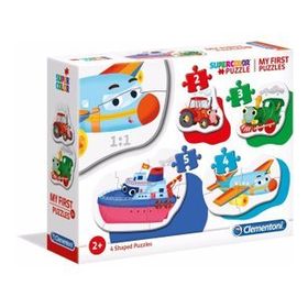 Clementoni 20811 2345 Parça My First Puzzle Means of Transport