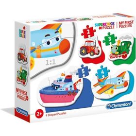 Clementoni 20811 2345 Parça My First Puzzle Means of Transport