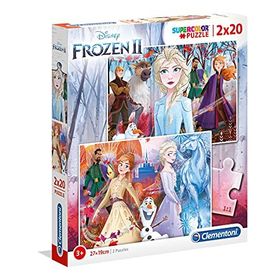 Clementoni 24759 Disney Frozen 2 2x20 Parça Yapboz