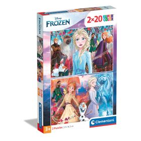 Clementoni 24759 Disney Frozen 2 2x20 Parça Yapboz