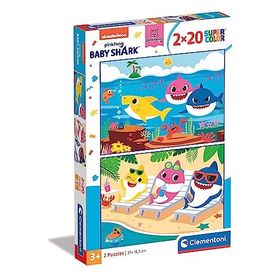 Clementoni 2x20 Baby Shark Puzzle