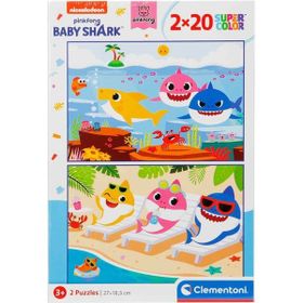 Clementoni 2x20 Baby Shark Puzzle