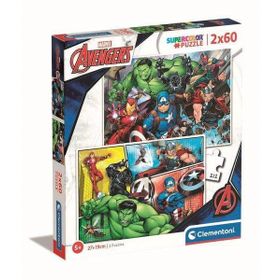 Clementoni 2x60 Parça Çocuk Avengers Puzzle