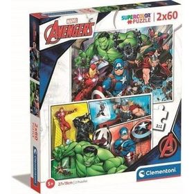 Clementoni 2x60 Parça Çocuk Avengers Puzzle