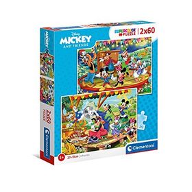 Clementoni 2x60 Parça Mickey and Friends Puzzle