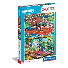 Clementoni 2x60 Parça Mickey and Friends Puzzle