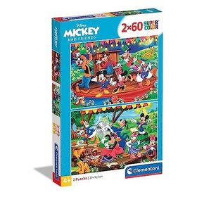Clementoni 2x60 Parça Mickey and Friends Puzzle