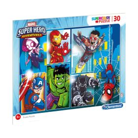 Clementoni 30 Parça Superhero Puzzle