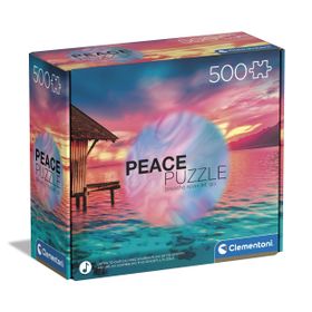Clementoni 35120 500 Parça Peace Living The Present Puzzle