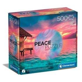 Clementoni 35120 500 Parça Peace Living The Present Puzzle