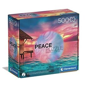 Clementoni 35120 500 Parça Peace Living The Present Puzzle