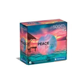 Clementoni 35120 500 Parça Peace Living The Present Puzzle