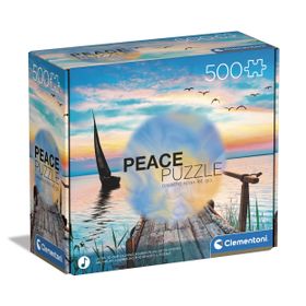 Clementoni 35121 Peace Peaceful Rüzgar 500 Parça Puzzle