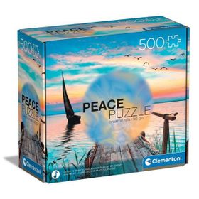 Clementoni 35121 Peace Peaceful Rüzgar 500 Parça Puzzle