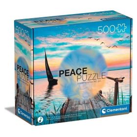 Clementoni 35121 Peace Peaceful Rüzgar 500 Parça Puzzle