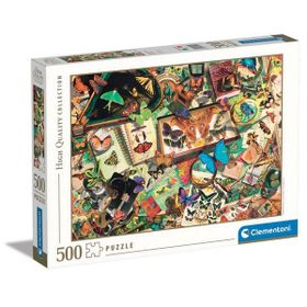 Clementoni 35125 500 Parça High Quality Collection The Butterfly Collector Puzzle