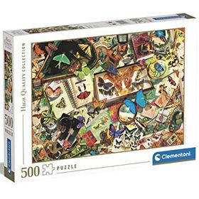 Clementoni 35125 500 Parça High Quality Collection The Butterfly Collector Puzzle