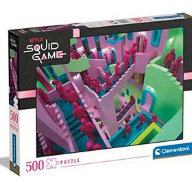 Clementoni 35130 500 Parça Squid Game Puzzle