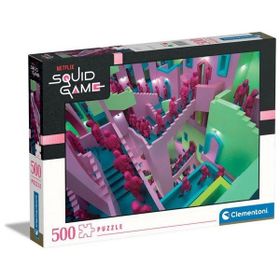 Clementoni 35130 500 Parça Squid Game Puzzle
