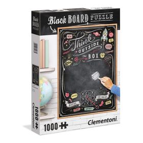Clementoni 39468 1000 Parça Blackboard Yetişkin Puzzle - Think Outside the Box
