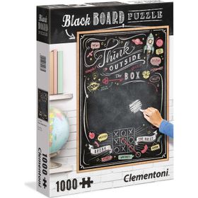 Clementoni 39468 1000 Parça Blackboard Yetişkin Puzzle - Think Outside the Box