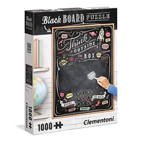 Clementoni 39468 1000 Parça Blackboard Yetişkin Puzzle - Think Outside the Box