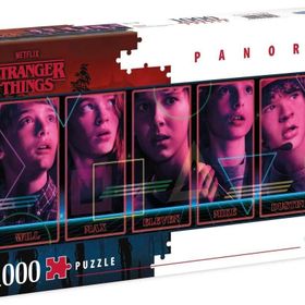 Clementoni 39548 1000 Parça Stranger Things Panorama Puzzle