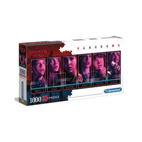 Clementoni 39548 1000 Parça Stranger Things Panorama Puzzle