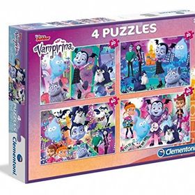Clementoni 4in1 Vampirina Progressive Puzzle