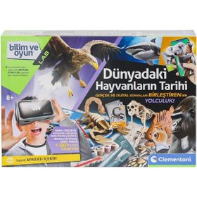 Clementoni 64093 Bilim ve Oyun Dünyadaki Hayvanların Tarihi