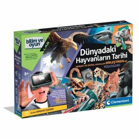 Clementoni 64093 Bilim ve Oyun Dünyadaki Hayvanların Tarihi
