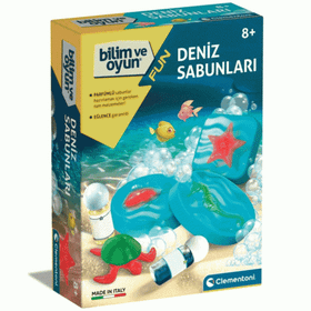 Clementoni 64189 +8 Yaş Bilim ve Oyun Deniz Sabunları