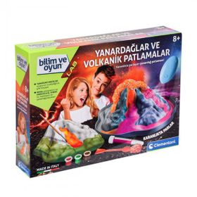 Clementoni 64193 Bilim ve Oyun Yanardağlar ve Volkanik Patlamalar