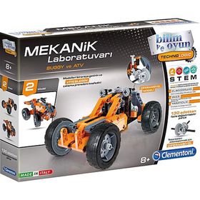 Clementoni 64300 Buggy Quad Mekanik Laboratuvarı
