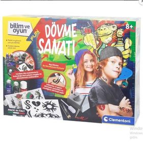 Clementoni 64329 Bilim ve Oyun Dövme Sanatı