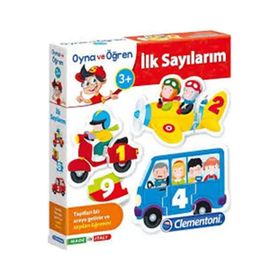 Clementoni 64427 Oyna ve Öğren Rakamlar