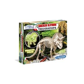 Clementoni 64562 Arkeolijik Kazı Seti Triceratops Floresan