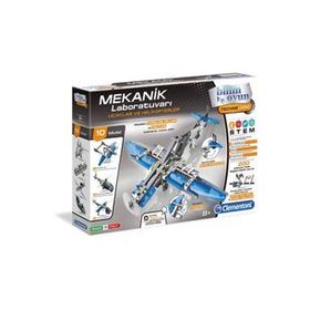 Clementoni 64996 Mekanik Laboratuvar Uçaklar Ve Helikopterler