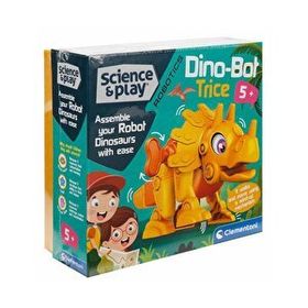 Clementoni 75074 Robotik Laboratuvarı Dinobot Triceratops