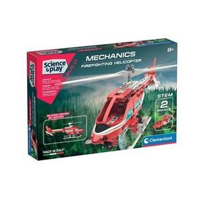 Clementoni 75075TR Mekanik Laboratuvarı Firefighting Helicopter