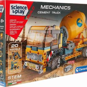 Clementoni 75083TR Mekanik Laboratuvarı İnşaat Kamyonu