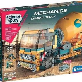 Clementoni 75083TR Mekanik Laboratuvarı İnşaat Kamyonu