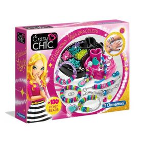 Clementoni 78414 Crazy Chic Rengarenk Stil Bileklik Yapımı