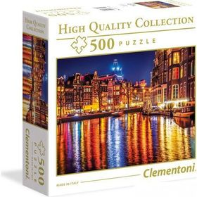 Clementoni 96157 500 Parça High Quality Yetişkin Puzzle-Amsterdam