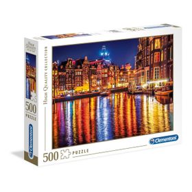 Clementoni 96157 500 Parça High Quality Yetişkin Puzzle-Amsterdam