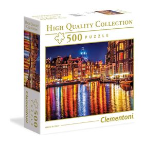 Clementoni 96157 500 Parça High Quality Yetişkin Puzzle-Amsterdam
