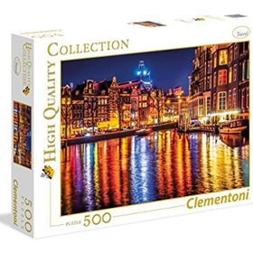Clementoni 96157 500 Parça High Quality Yetişkin Puzzle-Amsterdam