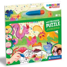 Clementoni Baby Dragons 22245 15 Parça Water Magic Frame Puzzle