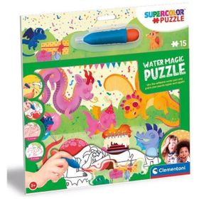 Clementoni Baby Dragons 22245 15 Parça Water Magic Frame Puzzle